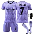 Miniatyrbillede 3 af 5: 22-23 Real Madrid ude lilla nr 9 Benzema 14. gang mindeudgave 20 Vinicius 10 Modric nr. 20 m/strømper og udstyr (XXXL, nr. 20 m/strømper og udstyr)