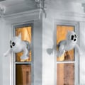 Pikkukuva 4 / 5: Halloween-haamu seinälle rikkoutuneen ikkunan koriste B