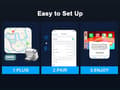 Miniatyrbillede 4 af 5: Trådløs CarPlay-adapter til iPhone 2025 Opgradering Konvertering Kablet Apple CarPlay-adapter til Trådløs Mini USB til Bil med USB A Type C