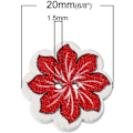 Miniatyrbilde 3 av 5: 50 stk/pakke 20 mm flerfargede treknapper for DIY-håndverk