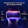 Pikkukuva 4 / 4: 3D VR Virtuaalitodellisuuslasit kaukosäätimellä ja kuulokkeilla