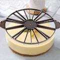 Miniatyrbilde 3 av 5: Kakedeler, Rund Husholdnings 10/12 Deler Brøddeler, Lik Porsjonsdeler, Brødmarkør, Bakeverktøy