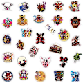 Pikkukuva 5 / 5: Video Game Roblox -tarrat | 50 vinyylitarraa Five Nights At Freddy's