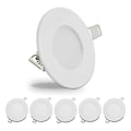 Miniatyrbilde 1 av 5: 4-pakning LED Downlights 3W LED Taklampe Innfelt