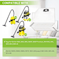 Miniatyrbilde 4 av 5: 10 stk støvsugerposer for Karcher støvsugere wd4 wd5 wd6 mv4 mv5 mv6