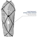 Miniatyrbilde 4 av 5: Walk Ice & Snow Grips for gåsko, elastisk gummistropp og 1,2 mm stålfjærer, gir trekkraft i is og snø, L L