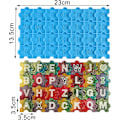 Miniatyrbillede 2 af 5: Puzzle Bogstaver Alfabet Resin Form 26 Bogstaver Silikone Epoxy Støbeforme Krystal Smykker Vedhæng Fremstilling Form til Hjem Bryllup Baby Shower Fødselsdag