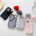 Miniatyrbillede 4 af 4: IC Jag Elsker Dig Hjerte Blødt Skal til Lys Grå IPhone12