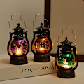 Pikkukuva 1 / 5: Retro LED Yövalo Sähkölamppu Halloween-Koriste Oranssi orange 8*15.5cm