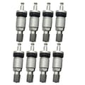 TPMS-ventiler för bil, aluminiumlegering, slanglösa ventiler, däcktrycksövervakningssystem, sensorventilstam, reparationskit - Perfekt