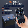 Miniatyrbillede 4 af 5: ANCEL BM200 12V Batteritester Trådløs Bluetooth 4.2 Monitor LED Batterianalysator Bil Testværktøj - Perfekt