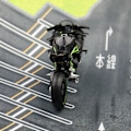 Pikkukuva 5 / 5: 1/12 H2r Ninja 250 Metallilelu Moottoripyörä 1:12 Super Sport Racing Ääni- ja Valosarja Lahja Pojille
