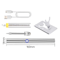 Miniatyrbillede 4 af 5: Genopladelig Loddekolbe til Studerende DIY Lodning Bærbar Mini Loddekolbe USB Lithium Batteri Lodde