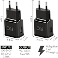 Miniatyrbild 4 av 5: 4-pack 5V-2A USB-strömadapteruttag Universell snabbladdare