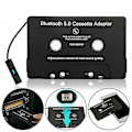 Miniatyrbillede 2 af 5: Universal Kassette Bluetooth 5.0 Adapter Konverter Bil Kassetteafspiller til Aux Stereo Musik Adapter Kassette