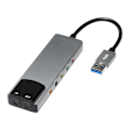 Miniatyrbillede 1 af 5: 6-i-1 Computer Lydkort 5.1 Usb Eksternt Lydkort Multifunktionel Audio Konverter til Laptop