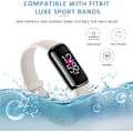Miniatyrbillede 4 af 5: Fitbit Luxe-remme - 4-pak med bløde silikonebånd