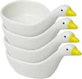 Dippa-skålar med söt ankdesign, 4-pack