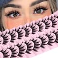 10 Pairs Anime Eyelashes Thick Cosplay Manga Eyelashes Natural