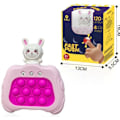 Pikkukuva 2 / 2: Rabbit Pop It -peli - Pop It Pro valopeli nopea painallus fidget-peli 250