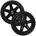 Miniatyrbild 1 av 2: st Barnvagnshjul Barnvagnshjul Utbytbara Barnvagnshjul Metallhjul För Barnvagn