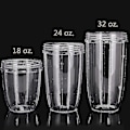Miniatyrbilde 3 av 3: 2-pakning Erstatningskopper for Nutribullet (FMY) 32 oz
