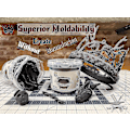 Miniatyrbild 2 av 5: 2024 Formbar Cosplay Skumlera (Svart) Från - Hög Densitet - 300g - Lufttorkar som Eva-skum, lättviktig, slipas och målas enkelt, giftfri