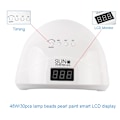 Pikkukuva 3 / 6: 48W UV LED -geelikynsilamppu, valkoinen valo, LED-kynsilamppu