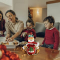 Miniatyrbillede 3 af 3: Kreativ gavetræ dekorativ taske tegneserie opbevaring julepose slikpose juleaften pose juledukker under 5 år