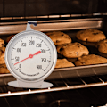 Miniatyrbillede 6 af 7: Ovntermometer Temperaturmåler Direkte Aflæsning Termometer Rustfrit Stål Probe Hold Ur Stor Kaliber Bageudstyr til Køkken