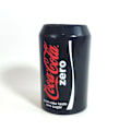 Miniatyrbillede 1 af 2: Silikone Coca-Cola dåse låg, Coca-Cola dåse drikkebeskyttelse, Coca-Cola kop låg 355 ml Black 355ML