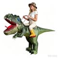 Halloween T-Rex Ridedinosaur-kostyme fest piggete drage barn 100-120cm Back-spike Dragon 100-120cm