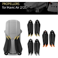 Miniatyrbild 3 av 5: Air 2S Propeller Tyst Propeller Vikbar 7238F Propeller för DJI Mavic Air 2/Air 2S Drönartillbehör (Silver 4st)