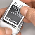 Pikkukuva 3 / 4: Sisäinen akku Galaxy Mini 2 / Young Li-Ion 1350mAh Alkuperäinen EB464358VU Musta