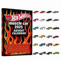 Hot Wheels Muskelbilar 2025 Julekalender 24 Dage med Legetøjsbiler