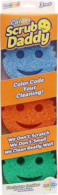 Scrub Daddy SDC3CTX12 Svamp, 3-pack, Flerfärgad