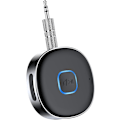 Miniatyrbillede 1 af 4: Bluetooth Aux Modtager, Bærbar 3.5mm Aux Billader, Bluetooth 5.0 Trådløs Lydmodtager til Bil/Hjem Stereo/Ledninger Hovedtelefoner/Højttaler