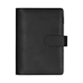 Miniatyrbillede 2 af 8: A6 Budget Binder Bærbar PU Læder Omslag A6 Binder Planner med Lynlåspose Etiketpapir til Kontor Skole