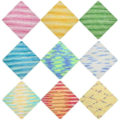 Miniatyrbild 3 av 3: 23 Färger Stickning Virkning Mjuk Baby Bomull Ull Garn Blandade Jobb Partier 2 Rullar - Multicolored