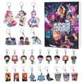 KPOP Demon Hunters Julkalender Blind Box, Nyckelring, Juldekoration B
