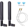 Pikkukuva 1 / 5: 4G LTE 8i SMA-urosäätöantenni (2 kpl) Yhteensopiva 4G LTE langattoman CPE-reitittimen, hotspotin, solmuaseman ja trail-kameran kanssa