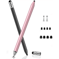 Miniatyrbild 1 av 4: MEKO 3 i 1 Stylus Pennor för Pekskärmar, Hög Känslighet & Precision Kapacitiv Stylus för Apple iPad iPhone k-Svart/Roséguld)