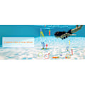 Miniatyrbild 9 av 9: 30 st Dykleksaker för Pool för Barn Set med Förvaringsväska Poolspel Sommar Simning Vatten Fiskleksaker