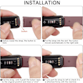 Miniatyrbilde 5 av 5: Fitbit Luxe-reimer - 4-pakning med myke silikonreimer
