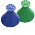 Miniatyrbilde 1 av 5: Rund konform multifunksjonell isskrape - Stil 1 - 2 stk Style 1 - 2 Pcs Blue&Green