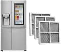 Miniatyrbillede 3 af 5: Luftfilter til LG Pure N Fresh Køleskab, 3 stk. Erstatningsfilter til frisk luft, til LG LT120F, LFX3