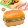 Miniatyrbillede 2 af 11: Madkasse til Børn Drenge Både Runde og Firkantede Former Frokost Rektangulær