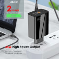Miniatyrbillede 4 af 5: 65W GaN Hurtigoplader med USB C-kabel, til mobil og MacBook Pro