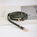 Miniatyrbillede 5 af 10: Håndtaske med strop i ægte læder Bælter SORT SPÆNDE - høj kvalitet Black Buckle