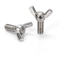 Miniatyrbilde 4 av 5: 25 stk vingemutter M6 X25 mm vingeskrue med metrisk bolt 304 rustfritt stål